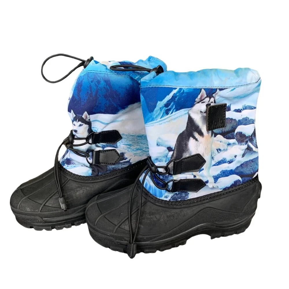 Molo Husky Print Weatherproof Driven Snow Boots